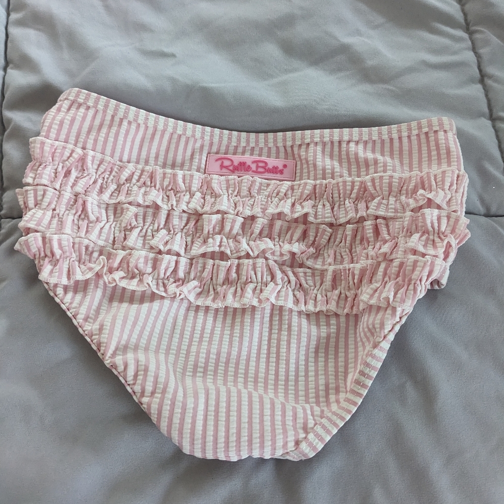 Ruffle Butts Rashguard Bathing Suit - Picture 5 of 6